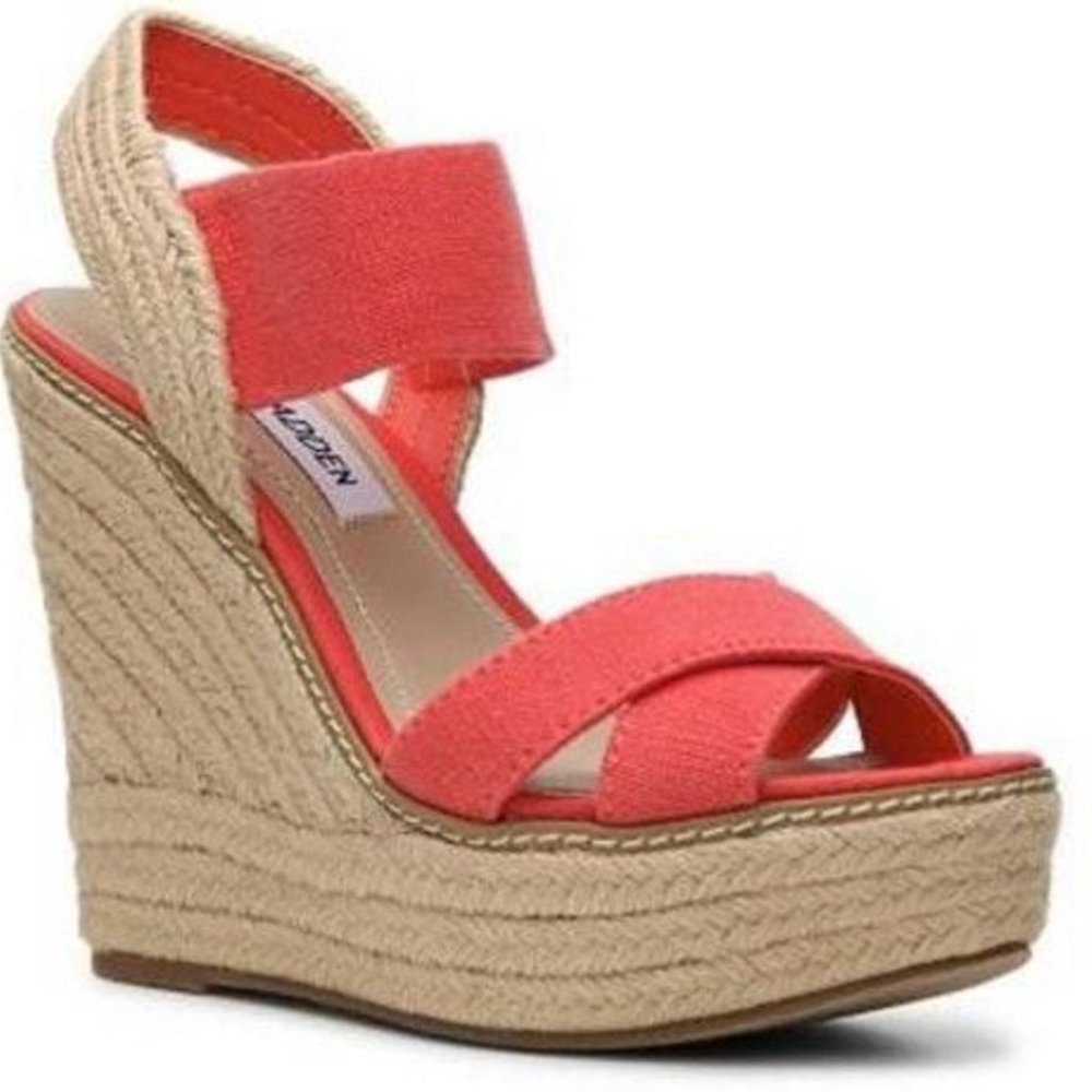 Steve Madden Coral Eira Wedges - 6.5